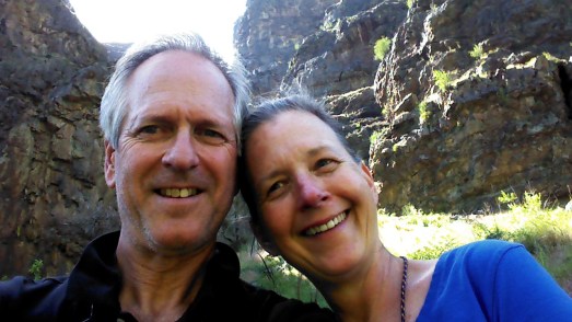 Cal & Dia on Snake River Canyon